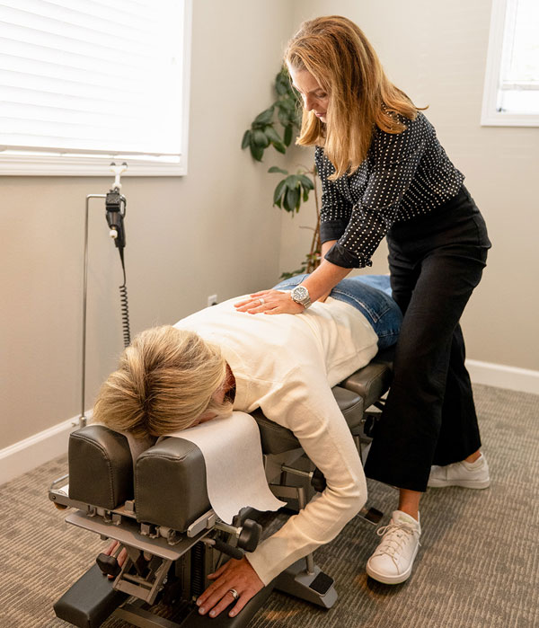 patient appointment for auto accident chiropractic